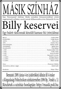 36x Billy keservei