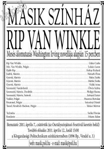 39 Rip van winkle